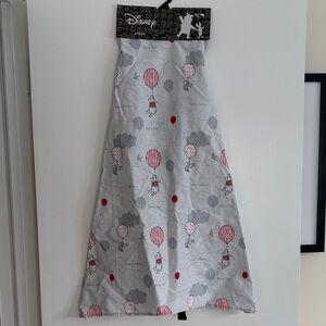 Disney Red and Gray Balloon Pattern Towel